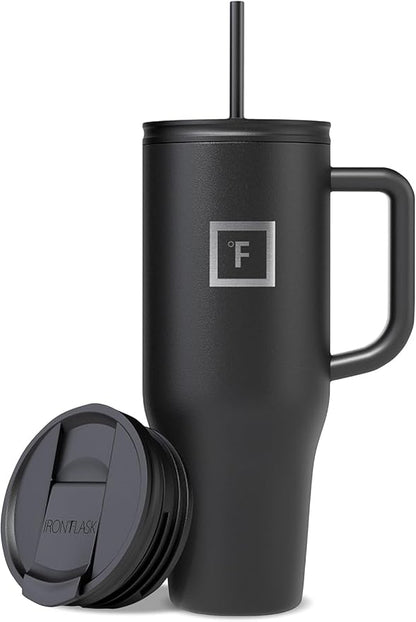 IRON °FLASK 40 oz Co-Pilot Insulated Travel Mug | Insulated Travel Mug by IronFlask