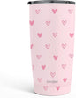 SANDJEST Heart Tumbler 20oz, Stainless Steel Travel Cup by SANDJEST