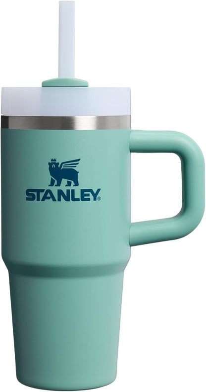 STANLEY Quencher H2.0 Flow State Tumbler, 14 oz, Spring Green | Handle and by Unknown