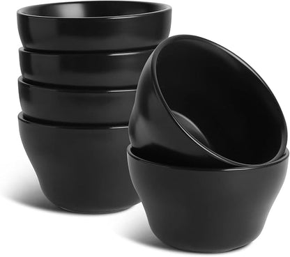 Selamica Ceramic Small Bowls Dessert Bowls 8oz Bouillon Cups by Selamica