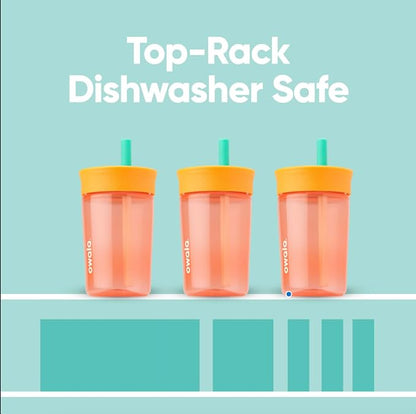 Owala Tumbler Kids Plastic Water Bottle 15 oz Watermelon | Spill-Resistant Lid - Image 5