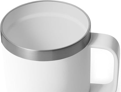 YETI Rambler 10 oz Ceramic Lined Stackable Mug, Vacuum Insulated, Stainless - Image 5