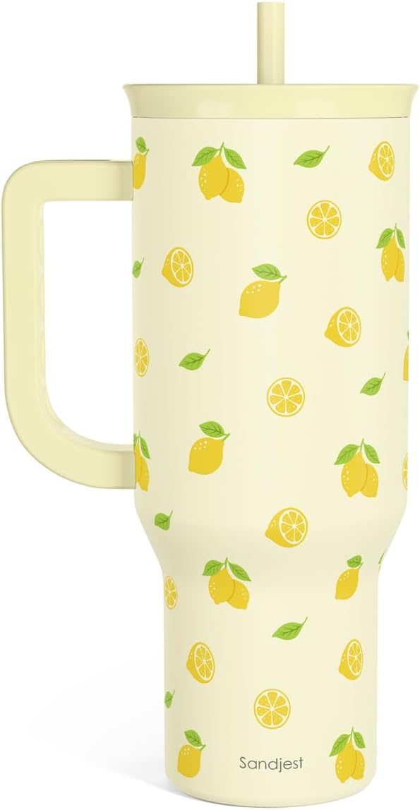 SANDJEST Lemon 40oz Tumbler by SANDJEST