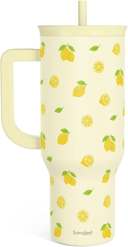 SANDJEST Lemon 40oz Tumbler by SANDJEST