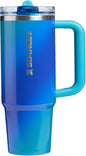 STANLEY Quencher ProTour Flipstraw Tumbler, 30 oz, Sea Glass Aura | Built-In by Unknown