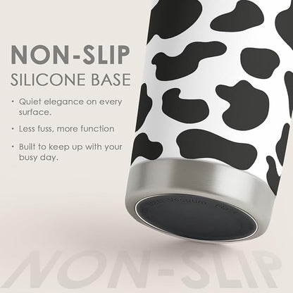 SANDJEST Cow Print Tumbler 20oz Stainless Steel Insulated, Travel Coffee Cup - Image 4