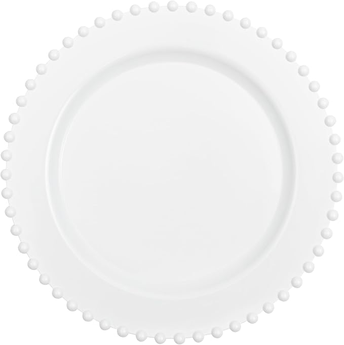 PLASTICPRO 32 Piece Combo Plastic Dinner Plates Disposable Plastic Fancy Heavy - Image 4