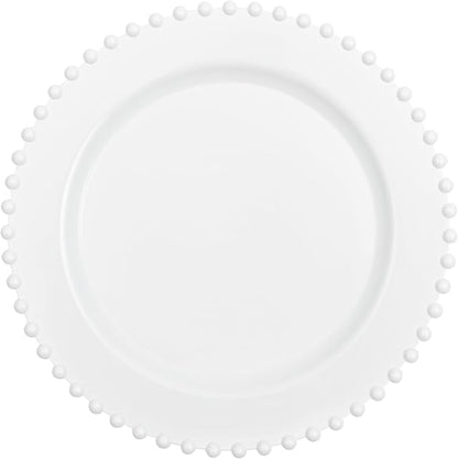 PLASTICPRO 32 Piece Combo Plastic Dinner Plates Disposable Plastic Fancy Heavy - Image 4