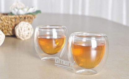 Gmark Espresso Cups Shot Glass 2.7- Ounce Coffee Set of 4 - Image 9