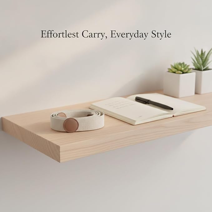Adjustable PU Leather Cup Carrier Strap - Image 3