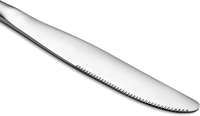 Aebeky 16-Piece Stainless Steel Table Knives, Dinner Knives Set - Image 3
