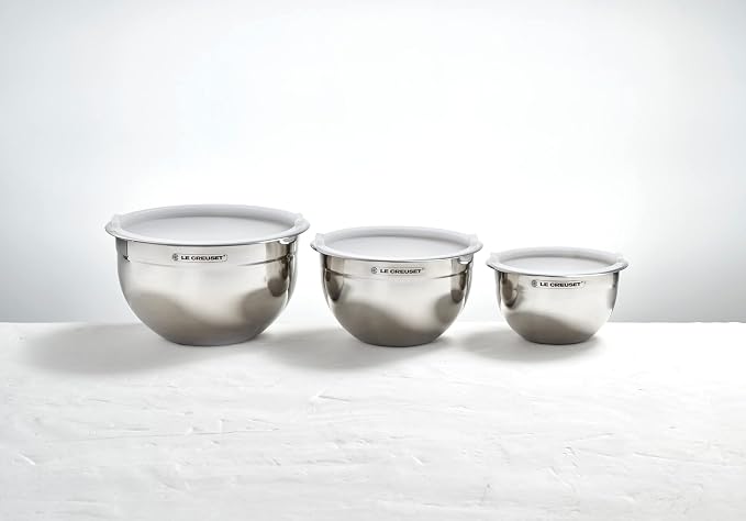 Le Creuset Stainless Steel Nested Mixing Bowls - Image 6