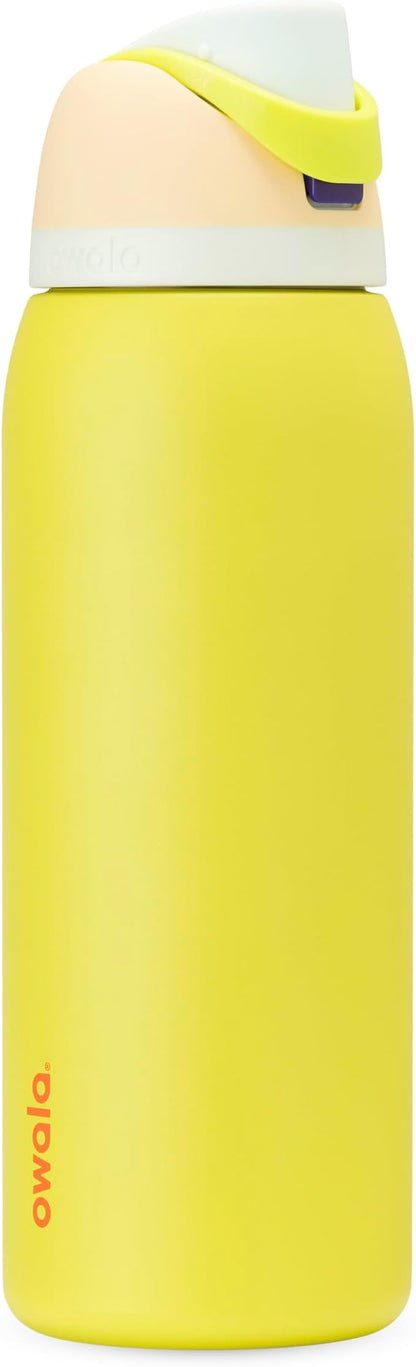 Owala FreeSip Stainless Steel Water Bottle 40 oz by Unknown