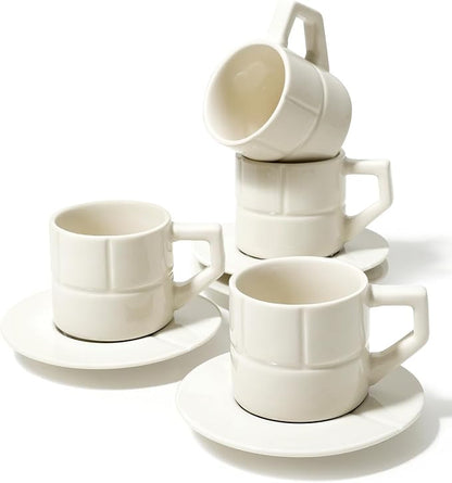 Ceramic Coffee Mugs Set of 4, Coffee Cups by TryitBuyitYoulllikeit