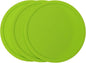 ONLYKXY 3 Pieces 3.93 Inch Silicone Coasters, Round Coasters by Unknown