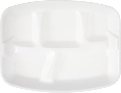 Hefty Everyday Soak-Proof Foam Compartment Tray, 9x11 Inch, Soak-Proof - Image 2