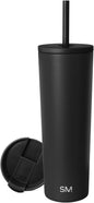 Simple Modern Iced Coffee Tumbler, Insulated | 28oz | Black | Reusable by Unknown