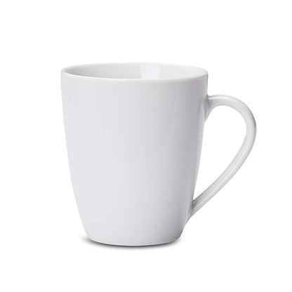 Amazon Basics Porcelain Heat Resistant Coffee Mugs, Microwave and Oven Safe - Image 2