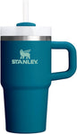 STANLEY Quencher H2.0 Flow State Tumbler, 20 oz, Coastal Teal | Handle and by Unknown