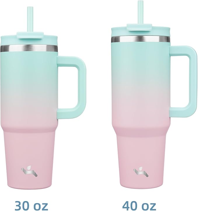 Konokyo 40 oz Insulated Tumbler Water Bottle - Image 3