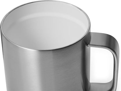 YETI Rambler 10 oz Ceramic Lined Stackable Mug, Vacuum Insulated, Stainless - Image 5