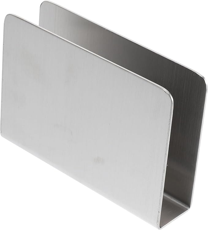 Modern Style Napkin Holder Decorative Tissue Storage Stand Compact Upright by COOPHYA