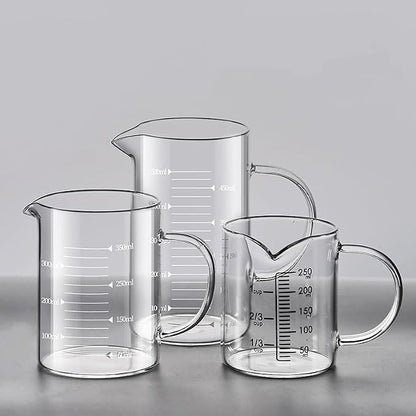 Glass Measuring Cup 16Oz/500ml Easy to Read V-Shaped Spout - Image 4