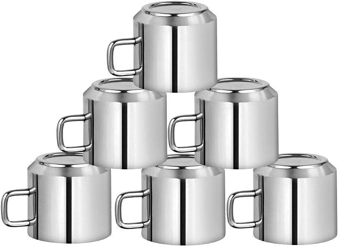 Double Wall Stainless Steel Tea Cup & Coffee Cups by ATROCK