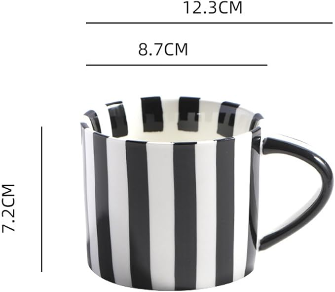 8 Oz Ceramic Coffee Mug Espresso Cups - Image 4