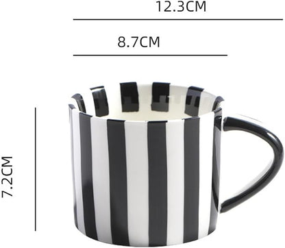 8 Oz Ceramic Coffee Mug Espresso Cups - Image 4