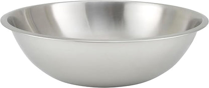 Winco 13 qt Stainless Steel Mixing Bowl | Dishwasher safe, Heavy-duty, by Fonteme