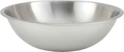 Winco 20 qt Stainless Steel Mixing Bowl | Dishwasher safe, Heavy-duty, by Fonteme
