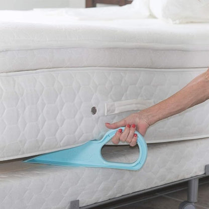 2 Pack-The Original Bed Made EZ Made in USA Mattress Lifter Tool Helps Lift and Hold The Mattress