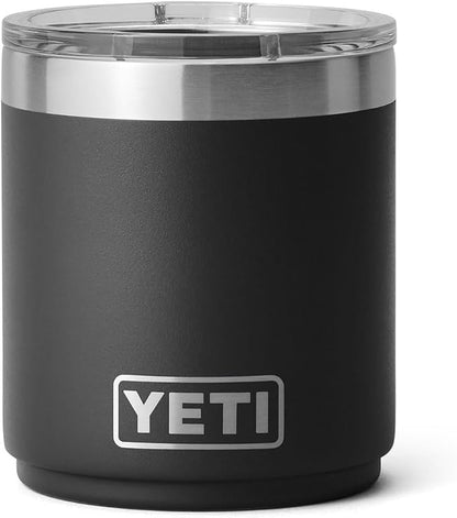 YETI Rambler 10 oz Ceramic Lined Lowball 2.0, Vacuum Insulated by YETI
