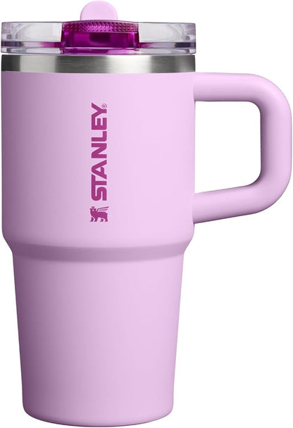STANLEY Quencher ProTour Flipstraw Tumbler, 20 oz, Soft Orchid | Built-In Straw by Unknown