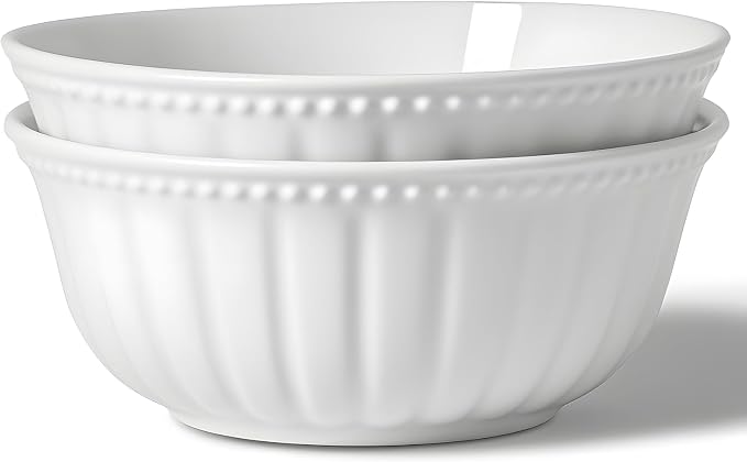 HOMBENE Pasta Bowls, 8 Inch Oatmeal Bowls, Kitchen Bowl Set, Mixing bowl Set by HOMBENE