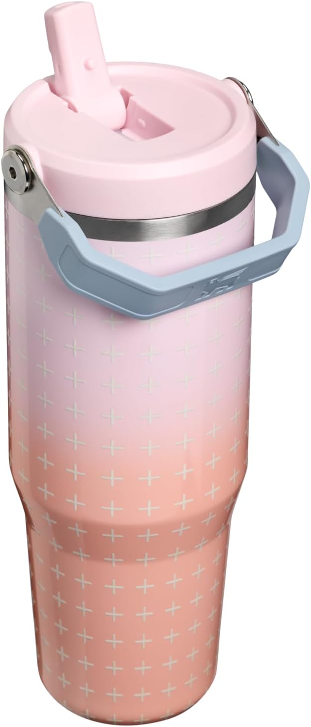 STANLEY IceFlow 2.0 Flip Straw Tumbler, 30 oz, Sorbet Plus | Easy Carry Handle - Image 4