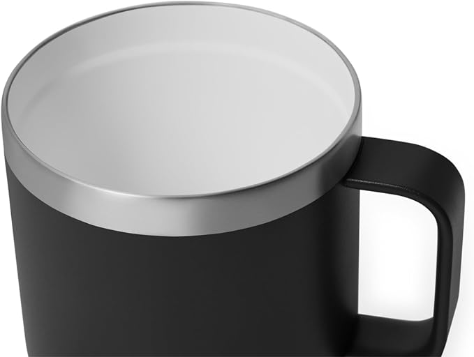 YETI Rambler 14 oz Ceramic Lined Stackable Mug, Vacuum Insulated, Stainless - Image 5