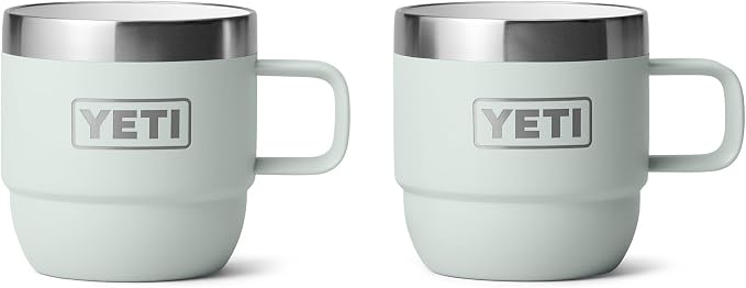 YETI Rambler 6 oz Stackable Mug, Stainless Steel, Vacuum Insulated by Unknown