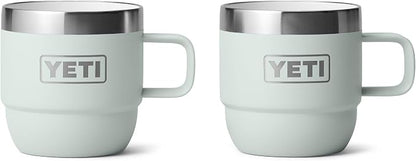 YETI Rambler 6 oz Stackable Mug, Stainless Steel, Vacuum Insulated by Unknown