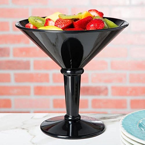 G.E.T. SW-1419-BK Shatterproof Jumbo Martini Cocktail Glass, 48 Ounce, - Image 9