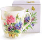 BURTON & BURTON Porcelain MUG ABUNDANT BLOOMS Holds 16 oz. by Unknown