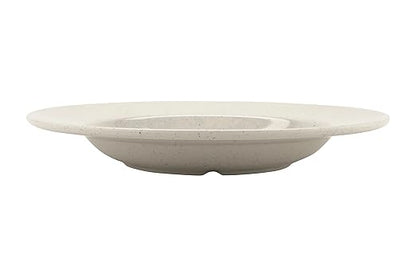 G.E.T. B-1611-IR-EC Melamine Pasta Bowl with Wide Rim, 16 Ounce, Ironstone (Set of 4)
