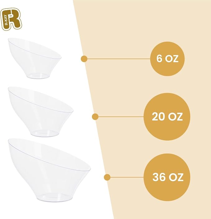 R-kay 6 Pack Angled Candy Bowls - Image 6
