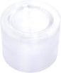 bUCLA 100Pieces Clear Plastic Plates - 6.25inch Premium Hard Disposable Salad/Dessert/Appetizer/Small Cake Plates for Wedding& Party