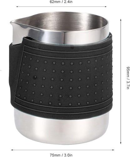 10oz Handleless Milk Frothing Pitcher, Milk Frothing Jug - Image 2