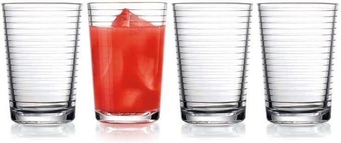 Juice Glasses 7 oz. Set Of 4 Glass Cups – By Home Essentials and Beyond – - Image 5