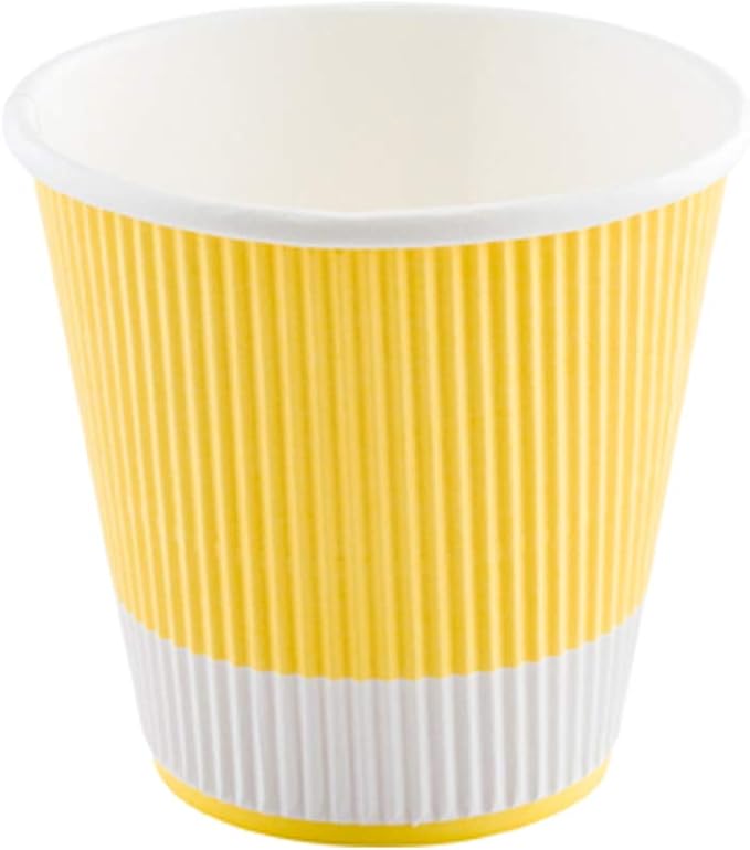 Restaurantware 8 Ounce Double Wall Disposable Coffee Cups, 500 Insulated Light - Image 5