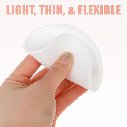 4 Packs Non Slip Silicone Drink Coasters - Image 2