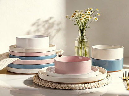 AmorArc Stoneware Dinnerware Sets - Image 7